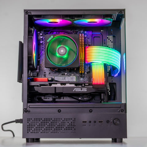 RX 580 8GB | RYZEN 5500 6C/12T | 16GB DDR4 | 256GB NVME | WIN 11 PRO