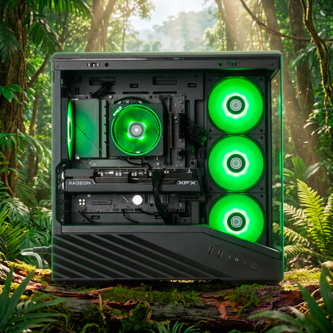 RX 6600 XT 8GB | RYZEN 8400F | 16GB DDR5 | 512GB NVME | WIN 11 PRO