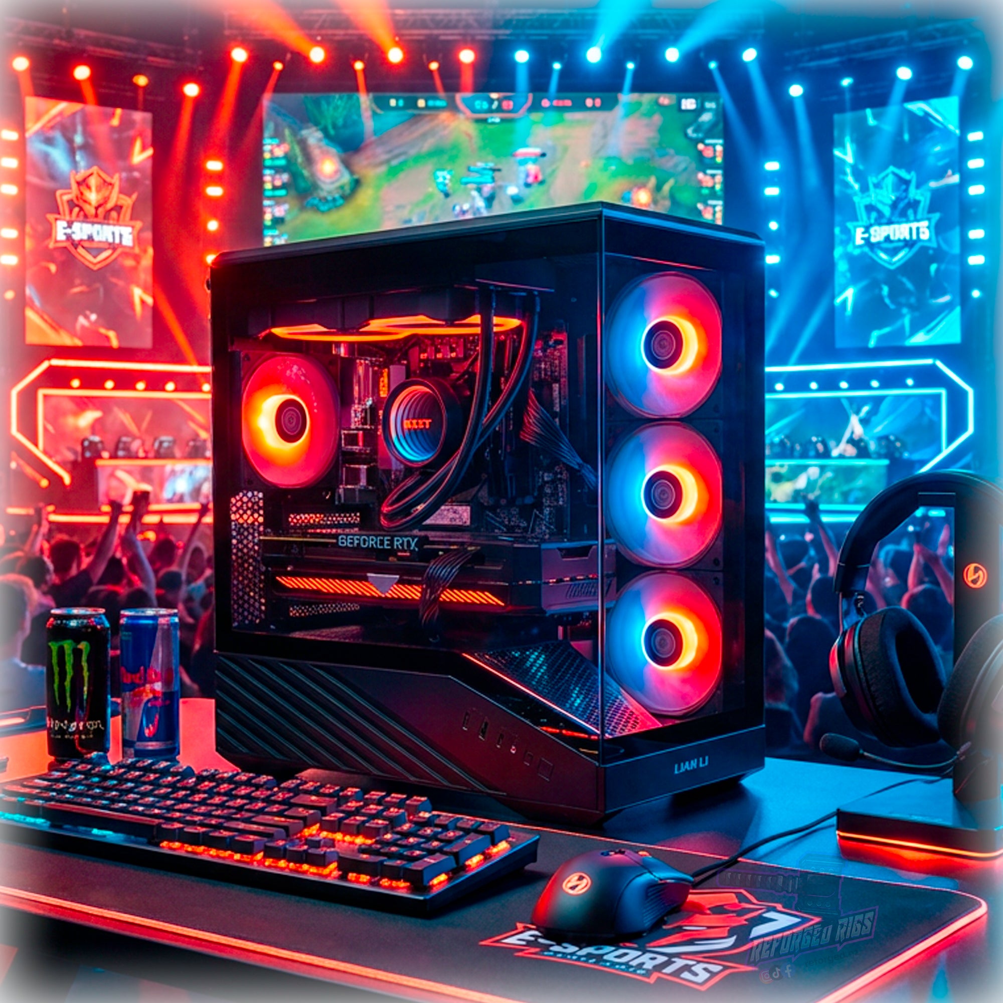RTX 3070 Gaming PC | Ryzen 5 5500X3D — Reforged Rigs NZ