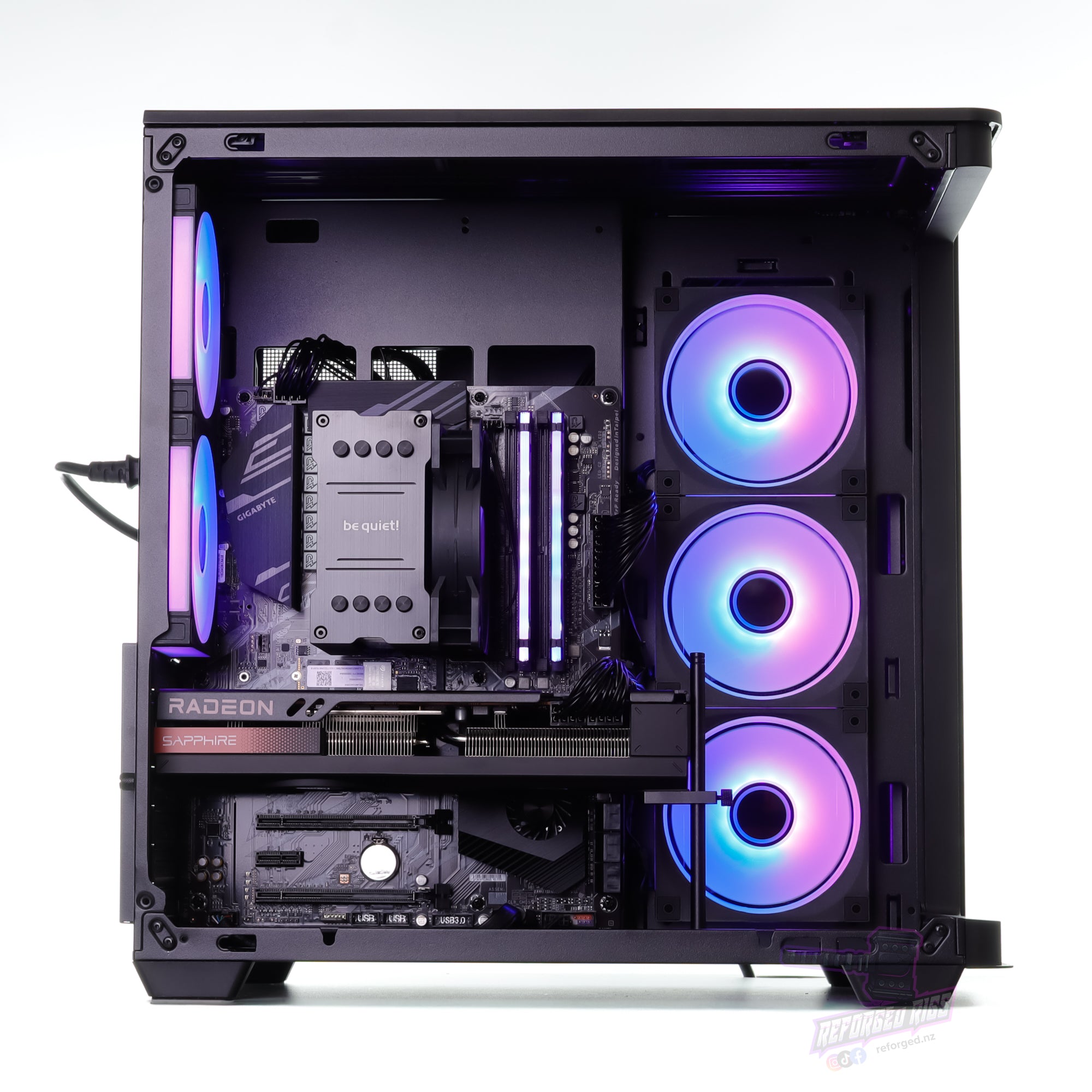 ゲーミングPC Ryzen 5 5600X RX7800XT メモリ16GB RX 7800 XT Gaming PC | Ryzen 5 5600X | 16GB DDR4 — Reforged Rigs NZ