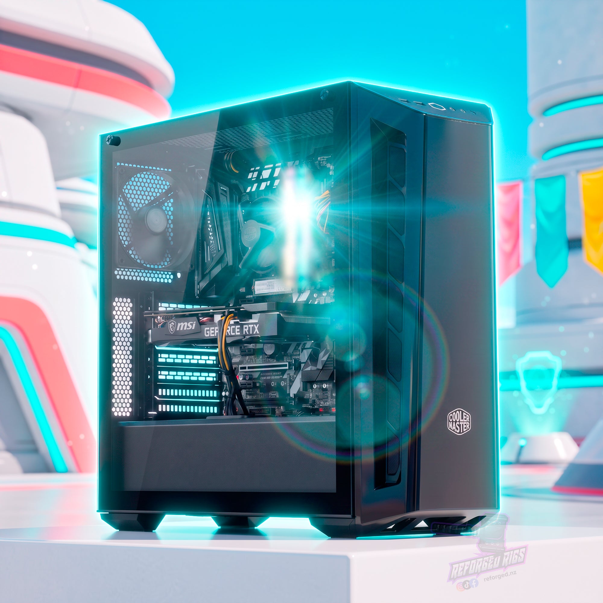 ゲーミングPC Core i5-9400F RTX 3060ti SSD1GB RTX 3060 Gaming PC | Intel i5-9400F | 16GB DDR4 — Reforged Rigs NZ