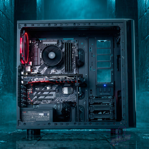 RX 580 8GB | RYZEN 1500X | 16GB | 256GB NVME + 1TB HDD | WIN 11 PRO