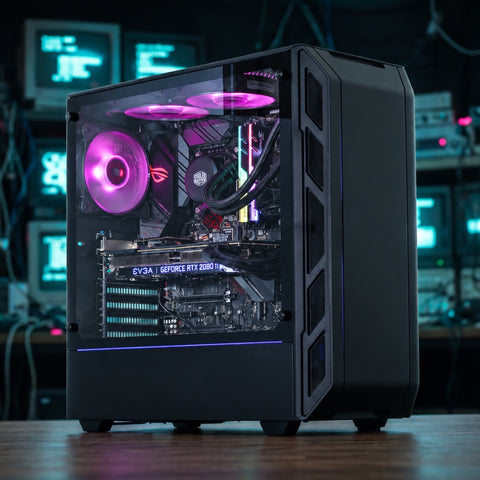 RTX 2080 TI 11GB | I7 8700K | 16GB DDR4 | 500GB NVME | WIN 11 PRO gaming PC