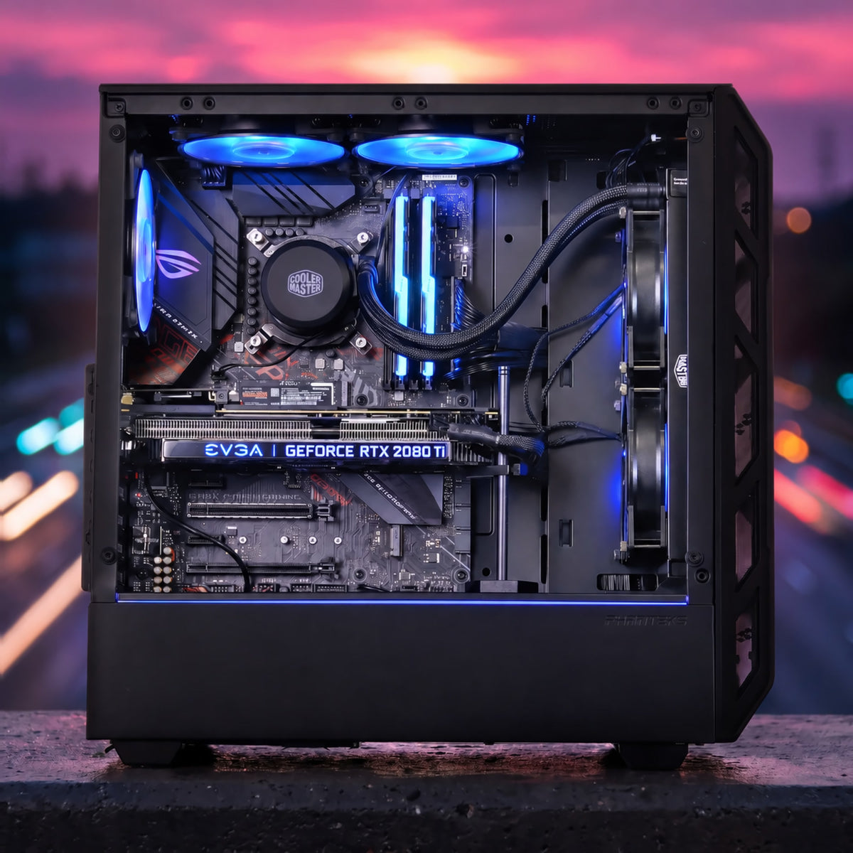 RTX 2080 TI 11GB | I7 8700K | 16GB DDR4 | 500GB NVME | WIN 11 PRO gaming PC
