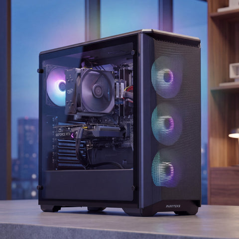 RTX 3060 TI 8GB | RYZEN 5500 | 16GB DDR4 | 480GB SSD | WIN 11 PRO gaming PC