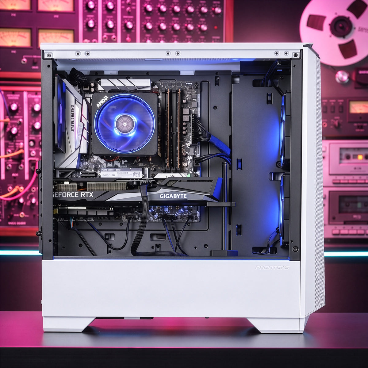 RTX 3060 12GB | RYZEN 3700X | 16GB DDR4 | 512GB NVME | WIN 11 PRO gaming PC