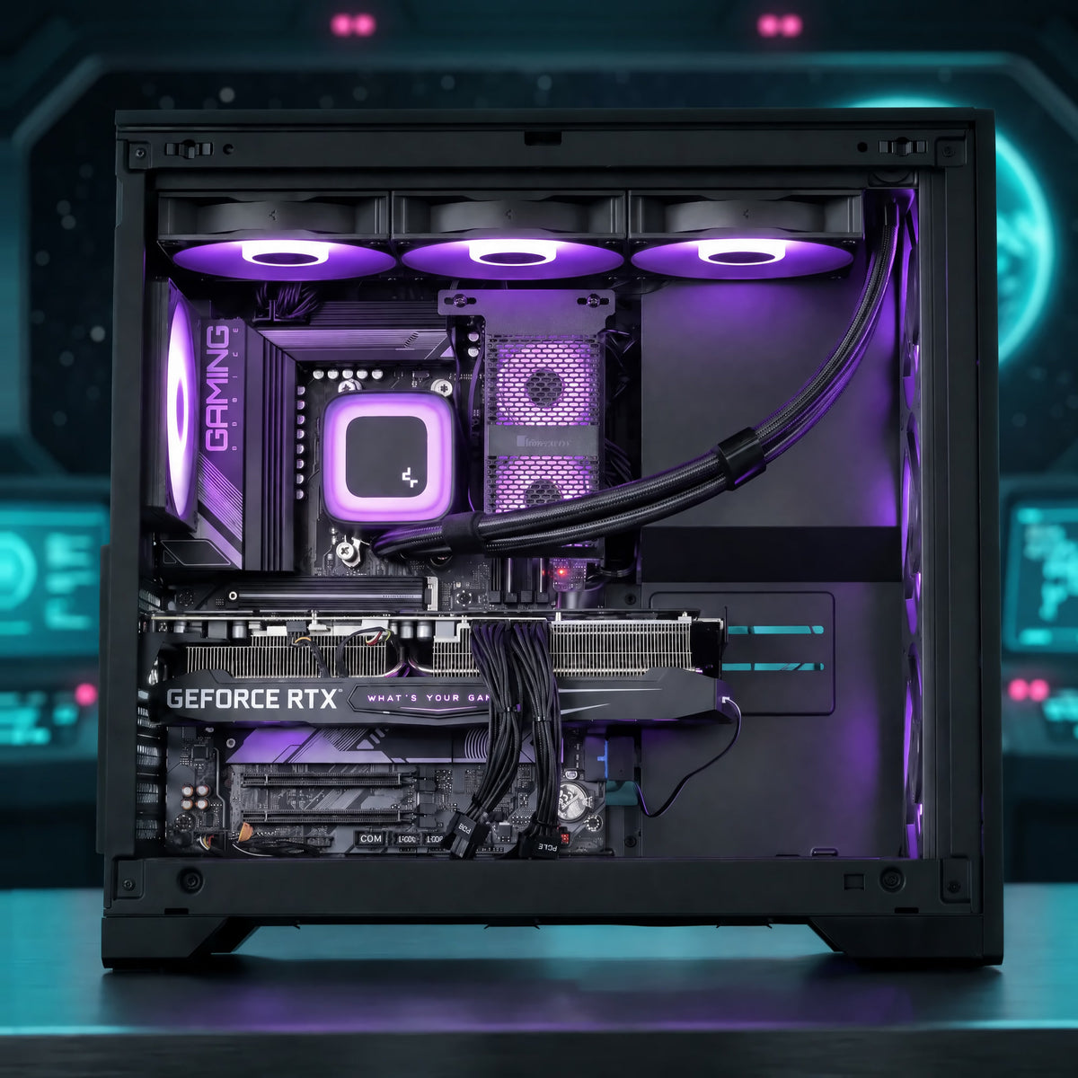 RTX 3080 12GB | RYZEN 8700F | 16GB DDR5 | 1TB NVME | WIN 11 PRO gaming PC