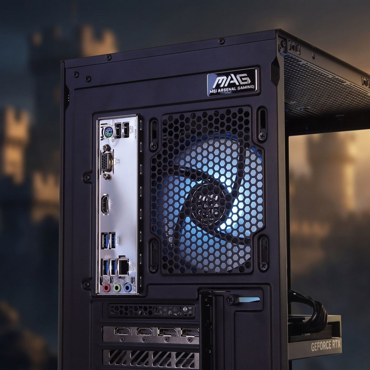 RTX 4060 TI 8GB | RYZEN 5500 | 16GB DDR4 | 500GB NVME | WIN 11 PRO gaming PC