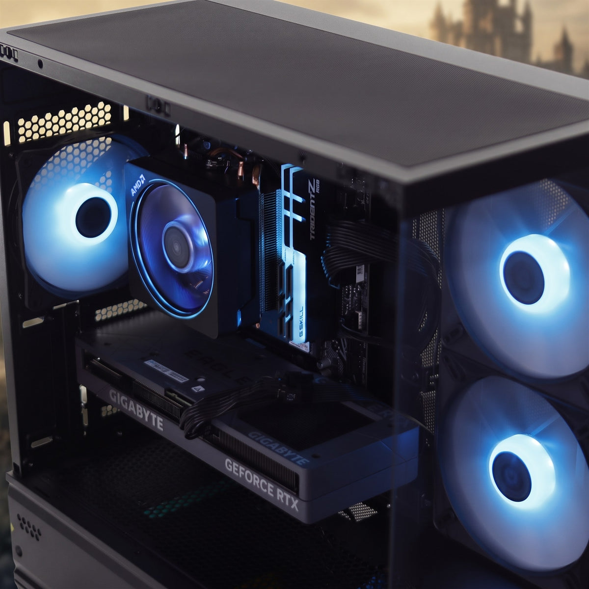 RTX 4060 TI 8GB | RYZEN 5500 | 16GB DDR4 | 500GB NVME | WIN 11 PRO gaming PC