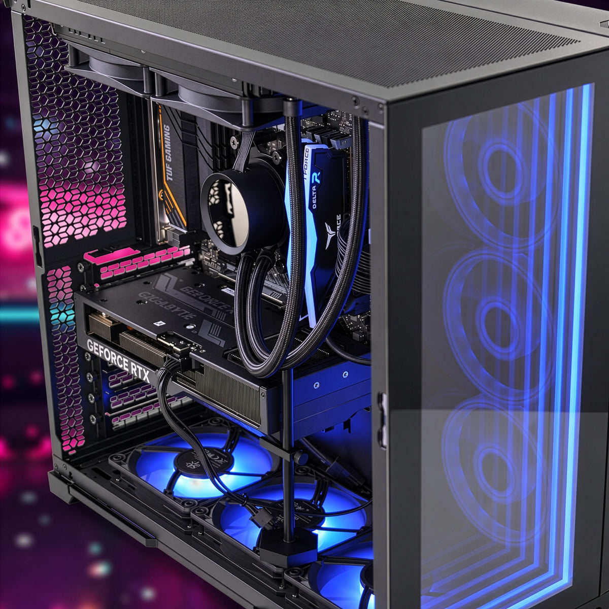 RTX 4070 12GB | RYZEN 5700X | 32GB DDR4 | 1TB NVME | WIN 11 PRO gaming PC
