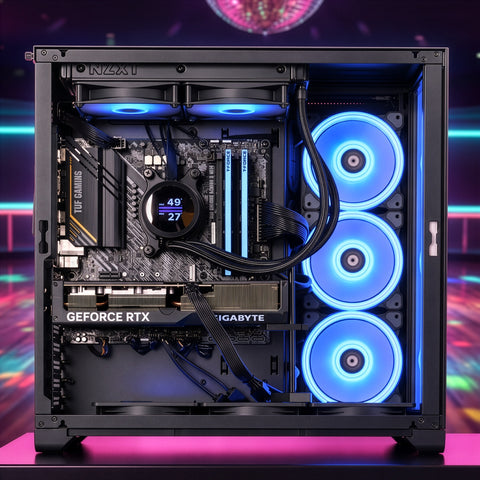 RTX 4070 12GB | RYZEN 5700X | 32GB DDR4 | 1TB NVME | WIN 11 PRO gaming PC
