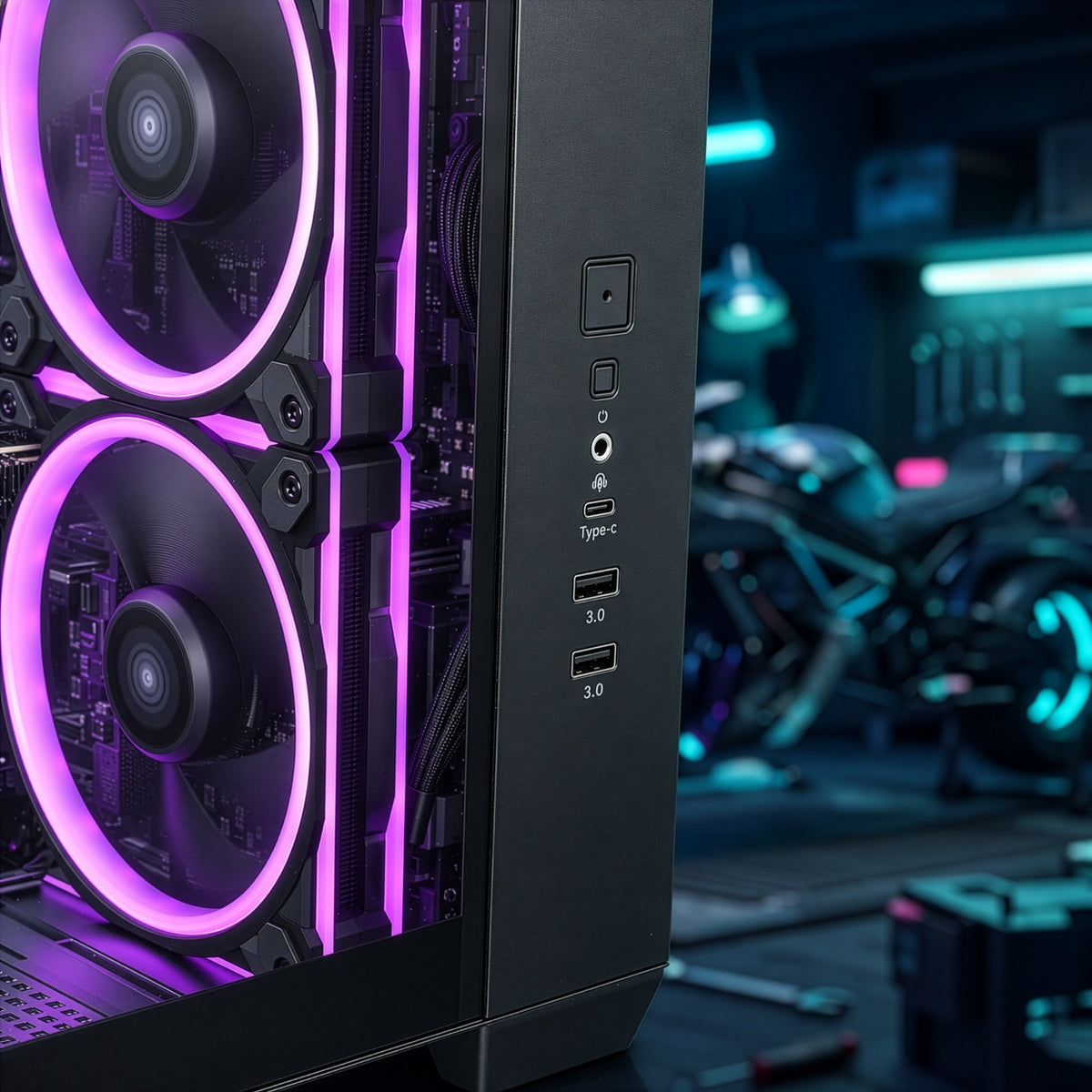 RTX 4070 TI 12GB | I7 14700KF | 32GB DDR5 | 1TB NVME | WIN 11 PRO gaming PC