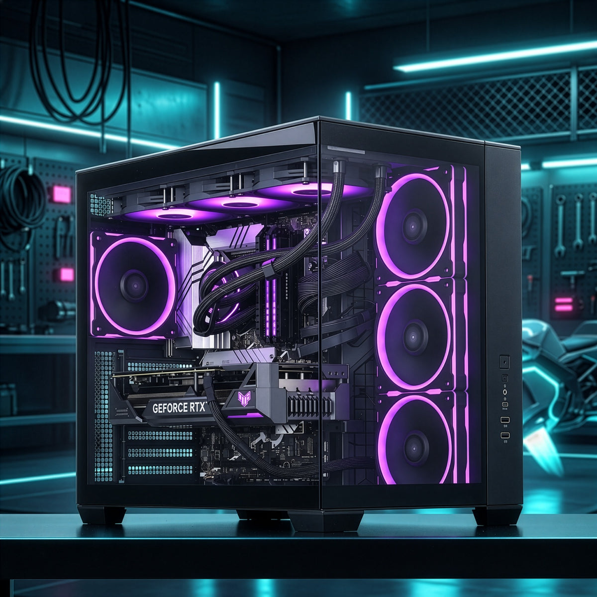 RTX 4070 TI 12GB | I7 14700KF | 32GB DDR5 | 1TB NVME | WIN 11 PRO gaming PC