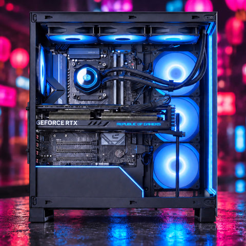 RTX 4070 TI SUPER 16GB | RYZEN 7800X3D | 32GB DDR5 | 1TB NVME | WIN 11 PRO gaming PC