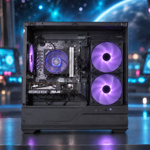 RTX 5060 8GB | RYZEN 7400F | 16GB DDR5 | 512GB NVME | WIN 11 PRO gaming PC