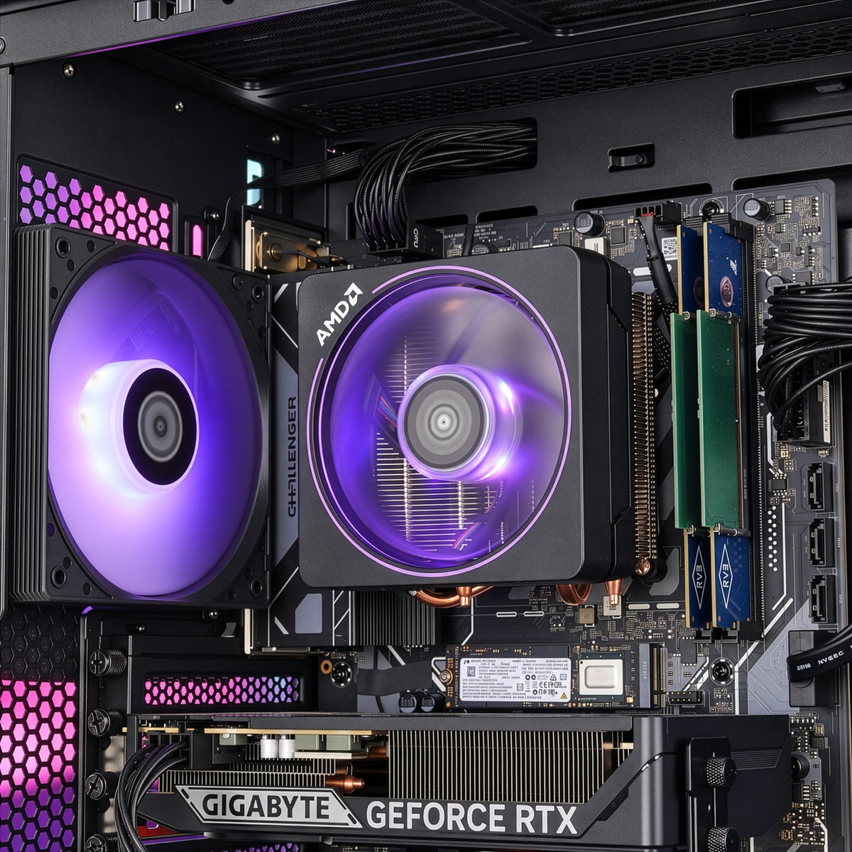 RTX 5060 8GB | RYZEN 7400F | 16GB DDR5 | 500GB NVME | WIN 11 PRO gaming PC