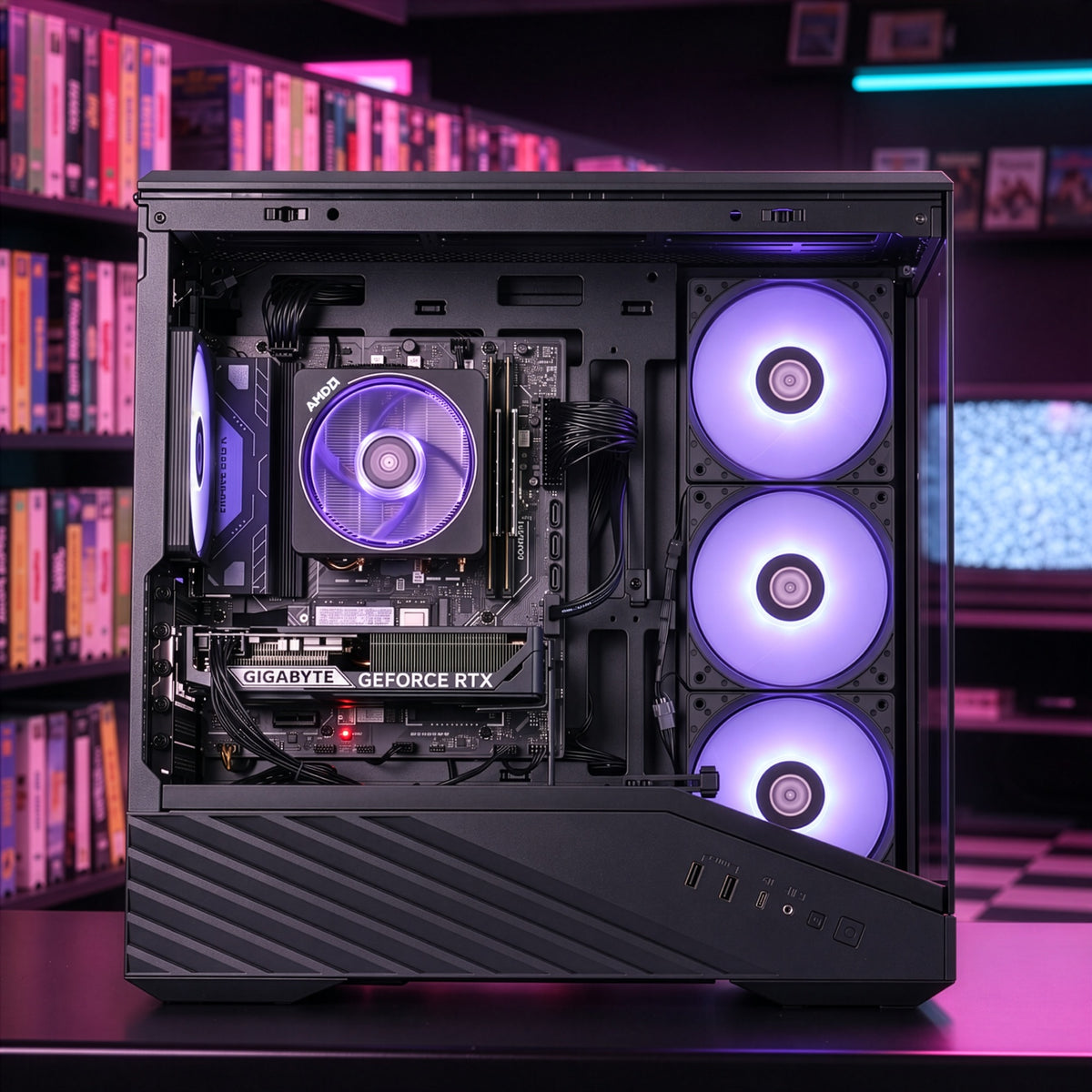 RTX 5060 8GB | RYZEN 7400F | 16GB DDR5 | 500GB NVME | WIN 11 PRO gaming PC