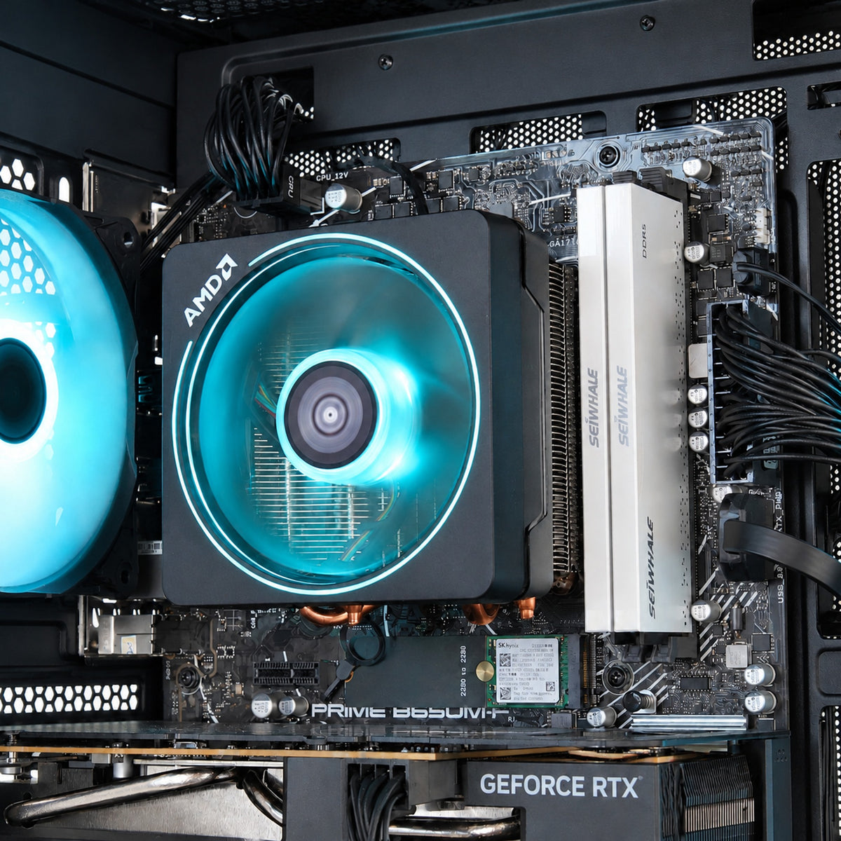 RTX 5060 TI 16GB | RYZEN 7600X | 16GB DDR5 | 512GB NVME | WIN 11 PRO gaming PC