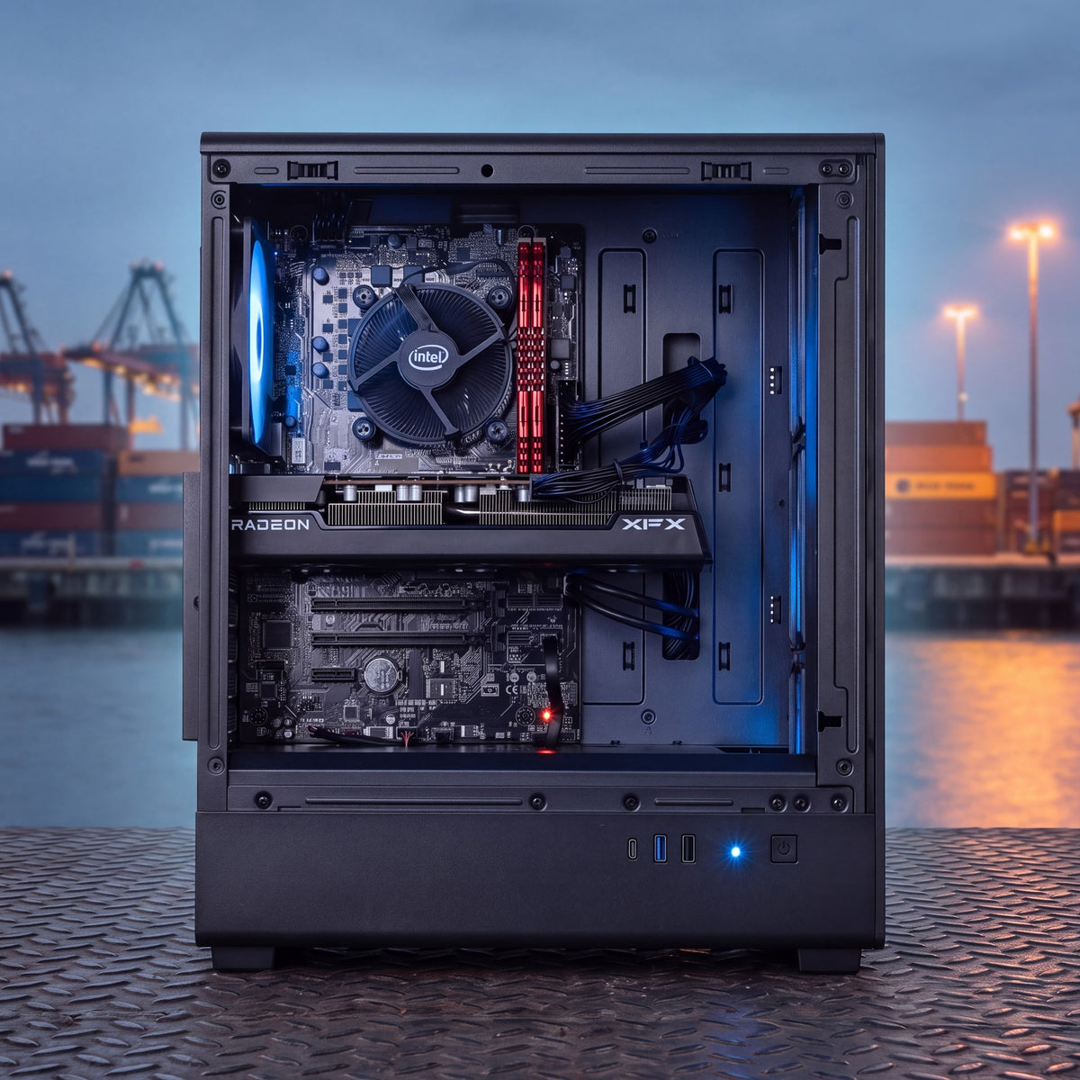 RX 6600 XT 8GB | I7 6700T | 16GB DDR3 | 480GB SSD | WIN 11 PRO gaming PC