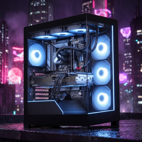 RX 7900 XTX 24GB | RYZEN 7700X | 32GB DDR5 | 1TB NVME | WIN 11 PRO gaming PC
