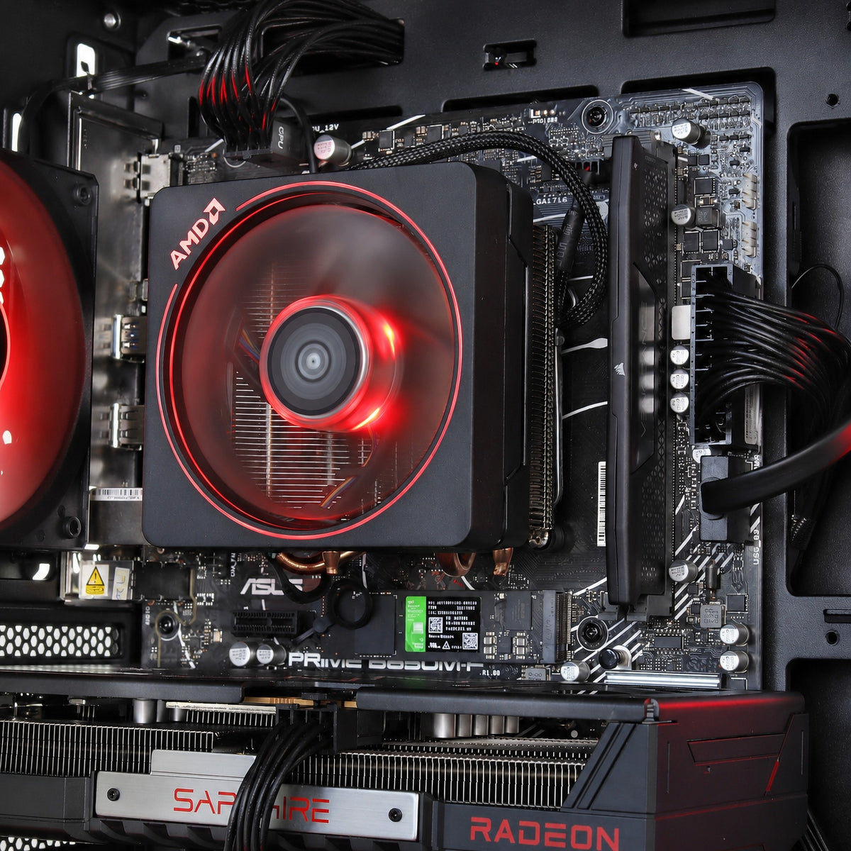 RX 9060 XT 16GB | RYZEN 9600X | 32GB DDR5 | 1TB NVME | WIN 11 PRO gaming PC