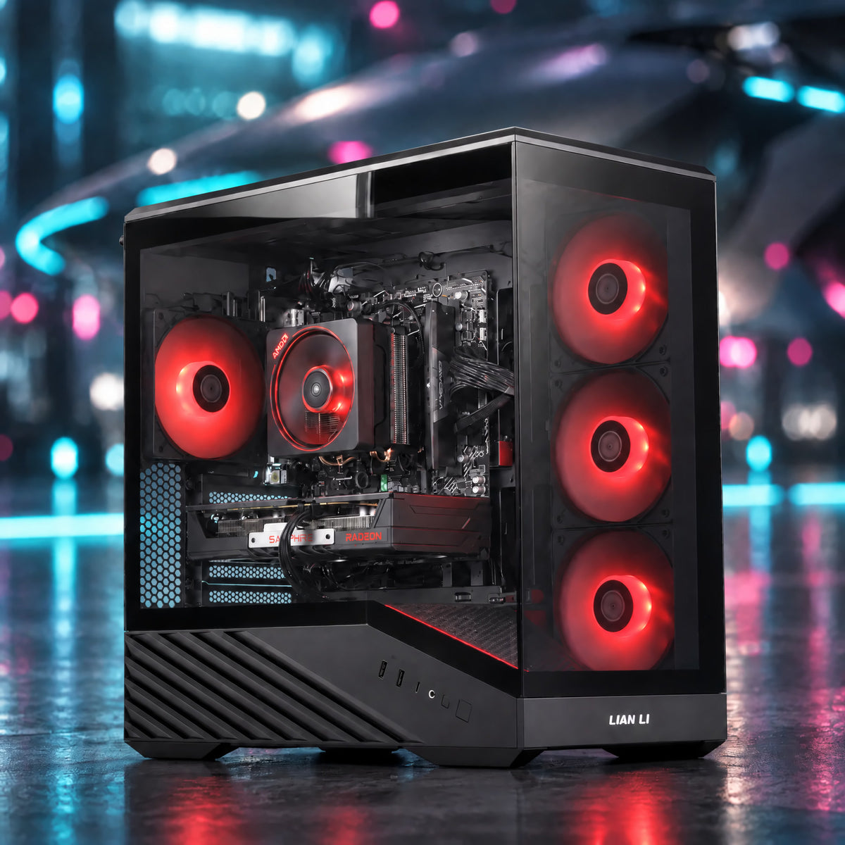 RX 9060 XT 16GB | RYZEN 9600X | 32GB DDR5 | 1TB NVME | WIN 11 PRO gaming PC